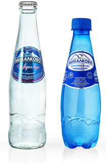 Михалково Изворна вода - 300ml стъклена бутилка и 330ml PET
