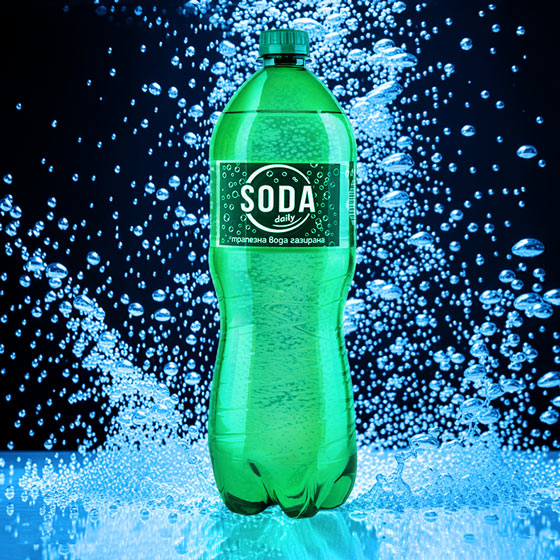 Трапезна газирана вода SODA Daily, 1500 ml