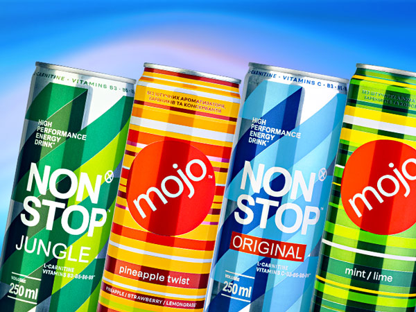 Еnergy refreshing soft drinks